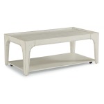 Harmony Rectangular Coffee Table w/Casters