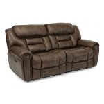 Buster Power Reclining Loveseat with Power Headrests