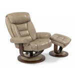 Hunter Leather Chair and Ottoman