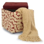 Kube Fabric Storage Kube/Two-Tone Ava