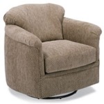 Lombard Fabric Swivel Glider