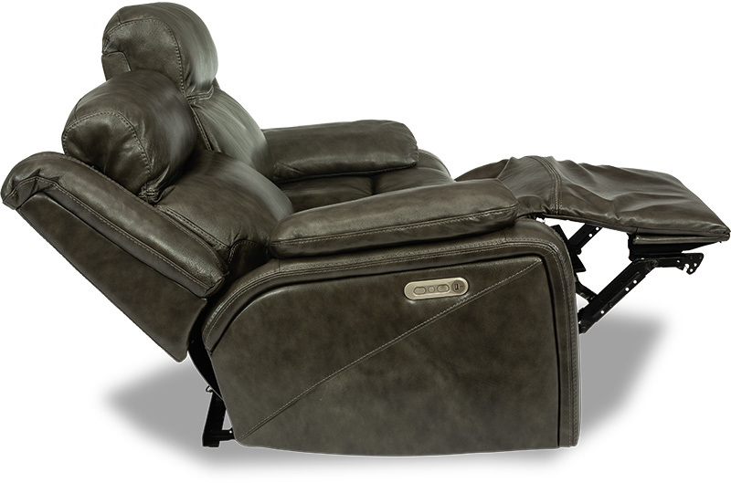 Journey Power Reclining Loveseat with Power Headrests by Flexsteel