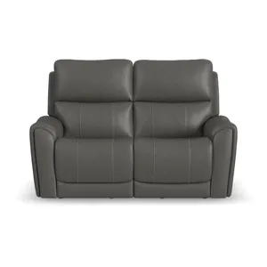Power Reclining Loveseat with Power Headrests & Lumbar