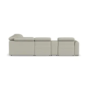 Power Reclining Sectional with Power Headrests