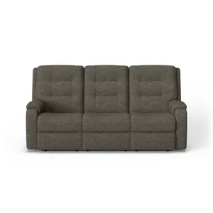 Power Reclining Sofa with Power Headrests & Lumbar
