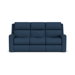 Power Reclining Sofa with Power Headrests & Lumbar