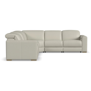 Aurora 5 PC Power Reclining Sectional with Power Headrests