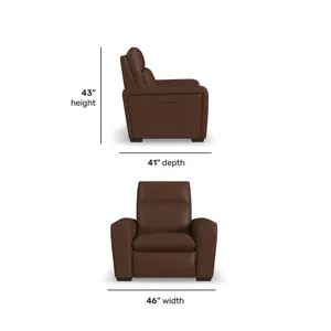 Sense Power Recliner with Power Headrest, Lumbar &amp; Pulse