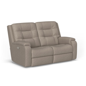 Arlo Power Reclining Loveseat with Power Headrests