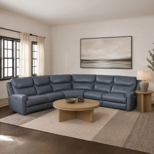 Argo Power Reclining Sectional w/ Power Headrest & Lumbar