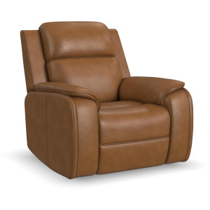 Ziggy Power Recliner with Power Headrest, Lumbar, Heat & Massage