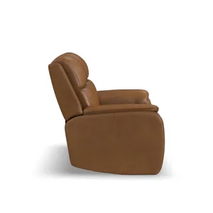 Ziggy Power Reclining Loveseat with Power Headrest, Lumbar, Heat & Massage