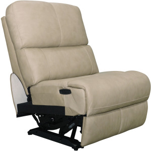 Henry Armless Power Recliner with Power Headrest & Lumbar