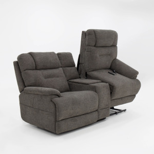 Zecliner Modular RAF Power Lift Recliner with Power Headrest, Lumbar, Heat & Massage
