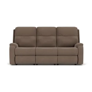 Power Reclining Sofa with Power Headrests & Lumbar