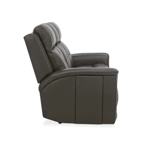 Power Reclining Sofa with Console, Power Headrest, Lumbar, Heat & Massage