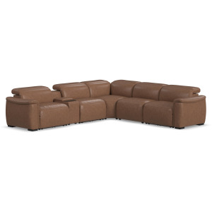 Camden Power Reclining Sectional with Power Headrest