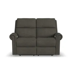 Power Reclining Loveseat with Power Headrests & Lumbar