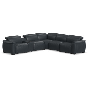 Camden Power Reclining Sectional with Power Headrest