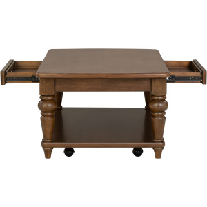 Bellevue Rectangular Coffee Table with Casters