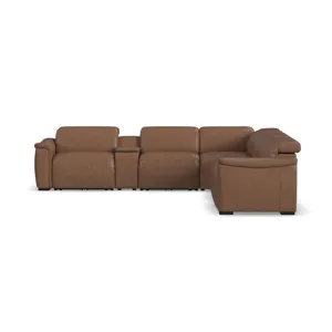 Power Reclining Sectional with Power Headrest