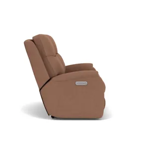 Power Reclining Loveseat with Power Headrests & Lumbar