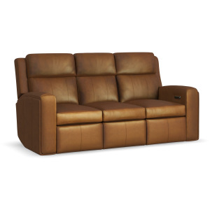 Wyatt Power Reclining Sofa with Power Headrests & Lumbar