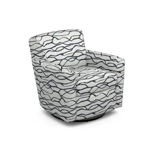 Kingman Fabric Swivel Glider