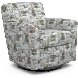 Kingman Fabric Swivel Glider