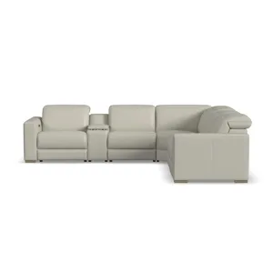 Power Reclining Sectional with Power Headrests