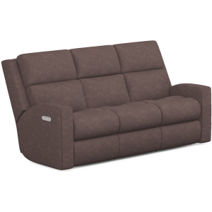 Score Power Reclining Sofa with Power Headrests & Lumbar