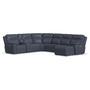Sawyer Power Reclining Sectional with Power Headrests & Lumbar