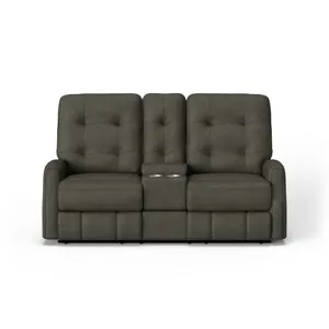 Power Reclining Loveseat with Console