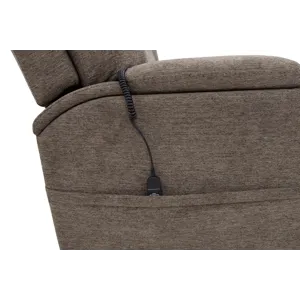 Zecliner Model 4+ Power Lift Recliner w/ Power Headrest & Lumbar, Heat & Massage