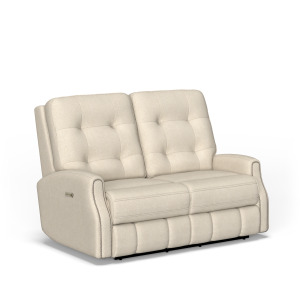 Devon Power Reclining Loveseat with Power Headrests