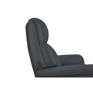 Power Swivel Recliner with Power Headrest, Lumbar, Heat, Massage & Ventilation