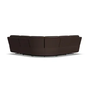 Power Reclining Sectional with Power Headrest & Lumbar