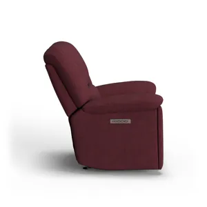 Power Gliding Recliner with Power Headrest & Lumbar