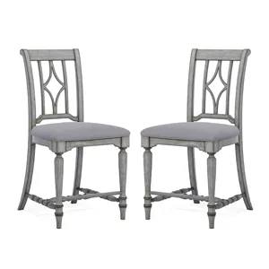 Pair of Armless Dining Chairs