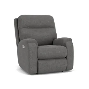 Power Rocking Recliner with Power Headrest & Lumbar