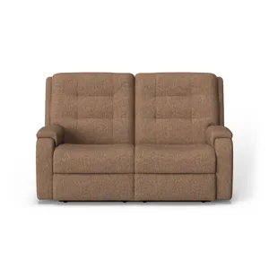 Power Reclining Loveseat with Power Headrests & Lumbar