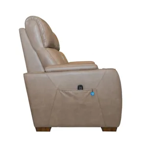Power Reclining Loveseat with Console, Power Headrest, Lumbar, Heat, Massage & Pulse