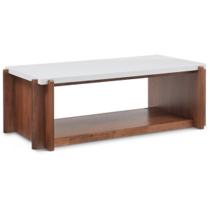 Lincoln Rectangular Coffee Table with Casters