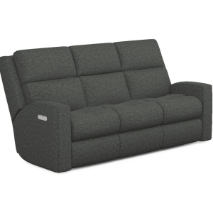 Score Power Reclining Sofa with Power Headrests & Lumbar