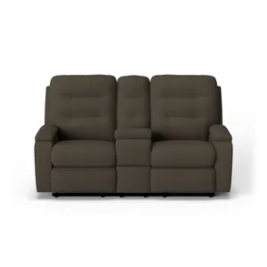 Power Reclining Loveseat with Console