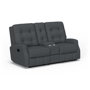 Devon Reclining Loveseat with Console