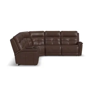 Power Reclining Sectional with Power Headrest, Lumbar and Heat, Massage