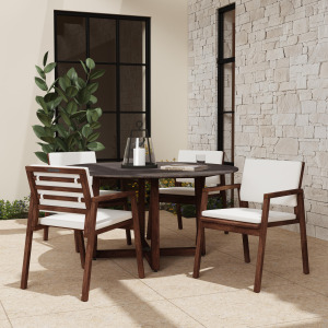 60" Round Table & 6 Chairs