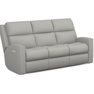 Score Power Reclining Sofa with Power Headrests & Lumbar