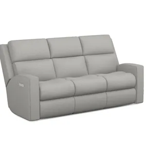 Score Power Reclining Sofa with Power Headrests &amp; Lumbar